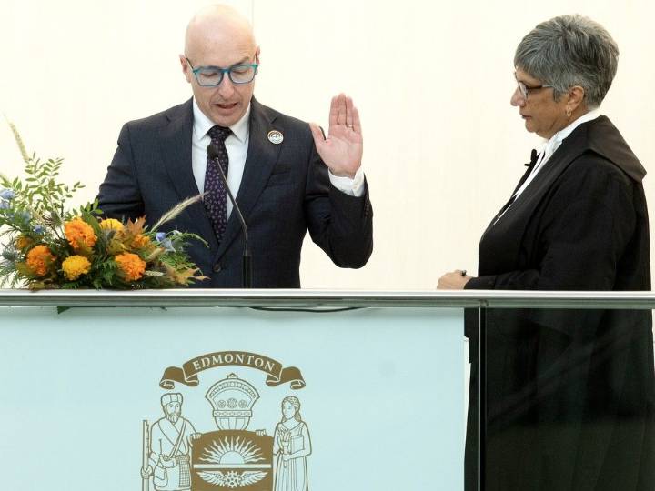 New mayor and council sworn-in at city hall in multicultural ceremony