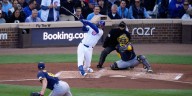 Michael Busch hits another leadoff homer for the Cubs in NL Division Series against the Brewers