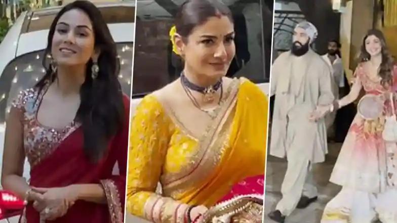 Agency News Karwa Chauth 2025: Shilpa Shetty, Mira Kapoor, Raveena Tandon Celebrated Karwa Chauth at Anil Kapoor