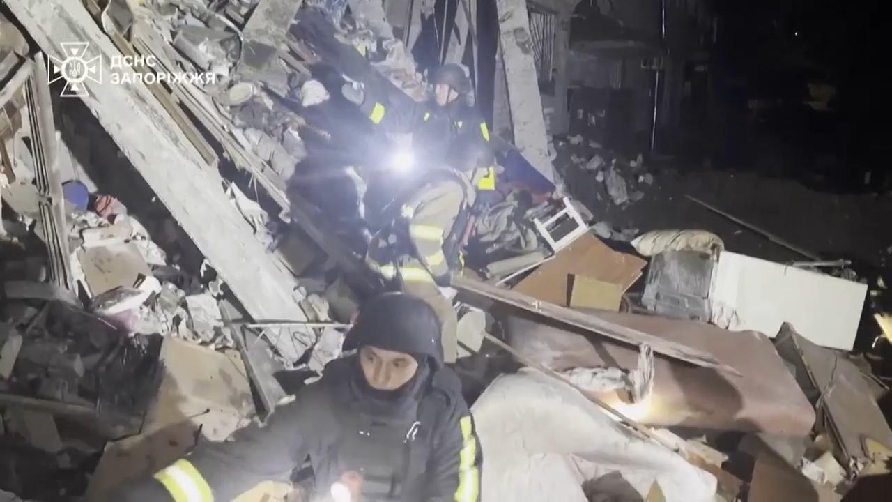 Injuries reported as Zaporizhzhia region bears brunt of devastating Russian attack