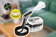 Por fin disponible en Mercado Libre; limpiador a vapor y de mano por solo 1,163 pesos