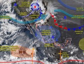 Clima en México hoy 24 de octubre de 2025: Continuarán lluvias y frío en estos estados