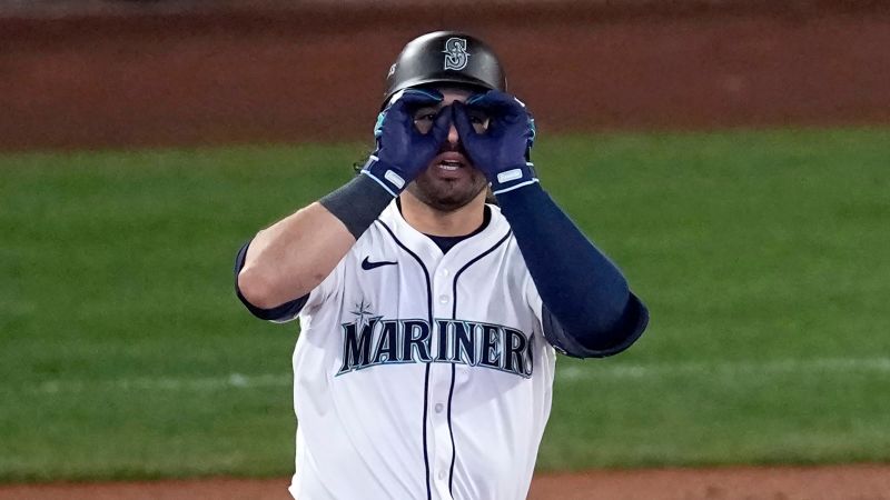 Eugenio Suárez grand slam powers Seattle Mariners to within one win of first World Series