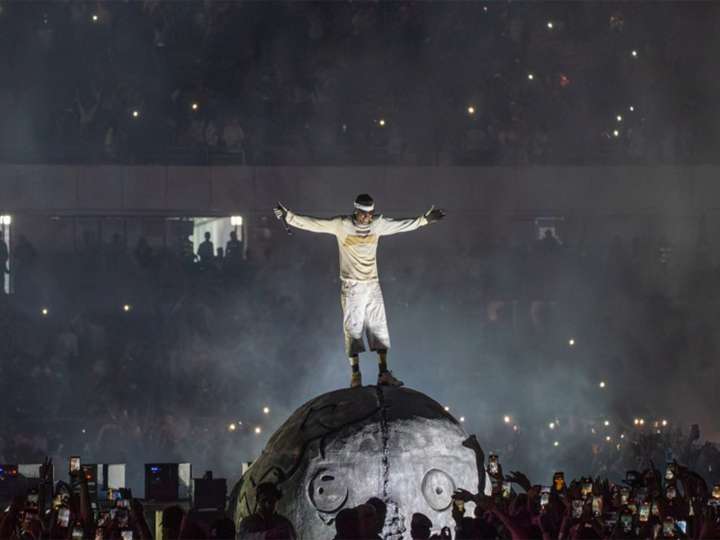 Travis Scott kickstarts India tour with power