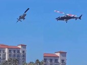 Se desploma helicóptero en California; graban momento del choque