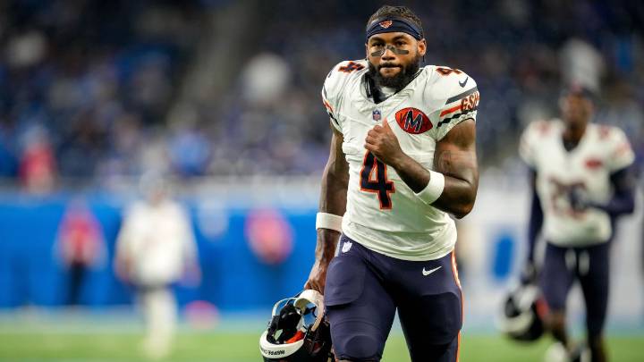 Bears RB D'Andre Swift (groin) ruled out Sunday vs. Bengals