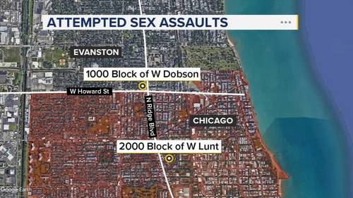Chicago police issue alert about home invasion, attempted sexual assault, attempted burglaries on Lunt Avenue in Rogers Park
