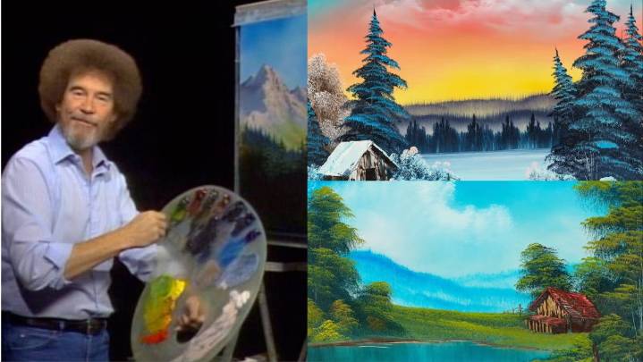 Bob Ross Paintings Auction Will Support Public TV Stations