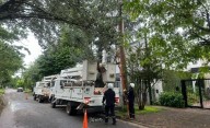 Con la tormenta también llegaron los cortes de luz en los barrios de La Plata