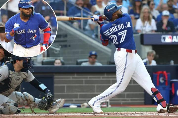 Vladimir Guerrero Jr.  shows again why he's a Yankees killer