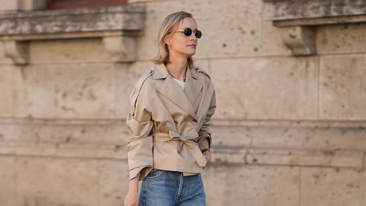 Cropped trench coats are the It-girl approved jacket for autumn – shop our favourites