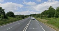 Live: Vehicle bursts into flames on A361 in Devon