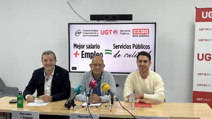 Los sindicatos inician las protestas en Extremadura para exigir al Gobierno central una subida salarial a los empleados públicos