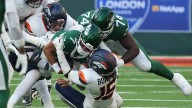 Justin Fields takes 9 sacks, Jets notches -10 passing yards in dreadful Broncos loss