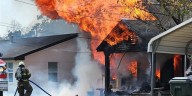 Franklin home destroyed by fire