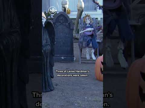 Halloween decorations stolen from multiple Mira Mesa homes overnight