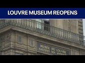 Louvre Museum reopens after jewelry heist