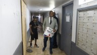 After military-style raid on South Shore apartment, Congress members rally around residents