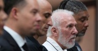 Spurs unveil Gregg Popovich's banner, celebrating his 1,390 wins and 5 NBA titles