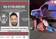 Ofrecen recompensa por Alexander Ricárdez tras muerte de motociclista en Cancún