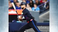 Former HarbourCats Nathan Lukes helps Blue Jays clinch division title
