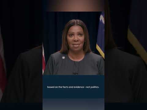 'We Will Fight These Baseless Charges’: NY AG's Defiant Statement After Indictment #shorts