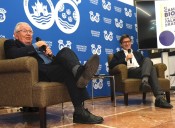 Fernando Jáuregui presenta en la Diputación de Huelva su nuevo libro, una mirada al mundo en 2050 desde el periodismo