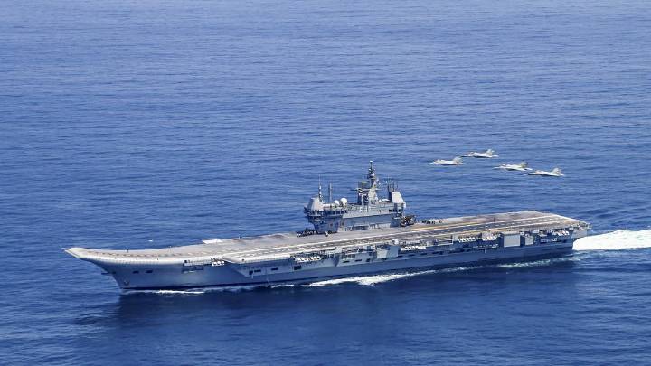 U.K. and India launch historic Carrier Strike Group Exercise Konkan