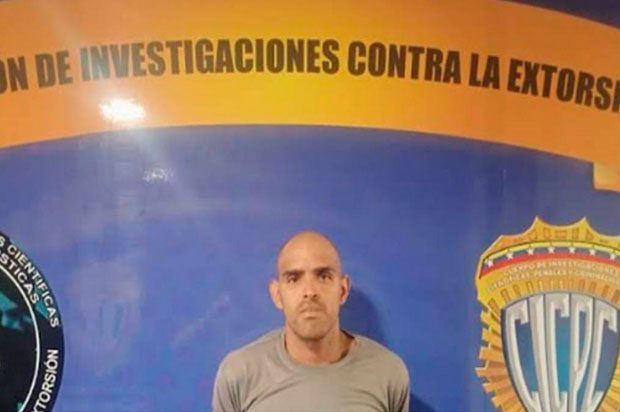 Cicpc capturó a un peligroso extorsionador en Caracas