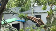 KSAT crew captures damage caused by overnight storms in Comal County