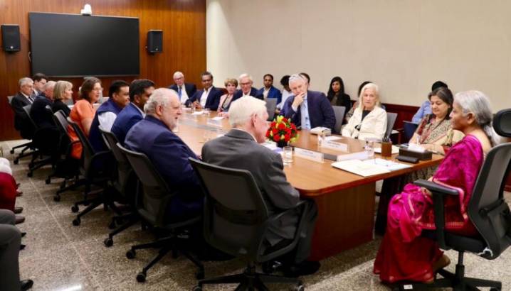 FM Meets US Delegation, Discusses Geopolitical Development And India