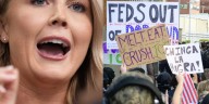 Karoline Leavitt suggests cutting funds to Portland after arrest of conservative journalist during anti