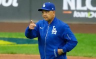 Dodgers manager Dave Roberts provides insight on the double play involving Teoscar Hernandez