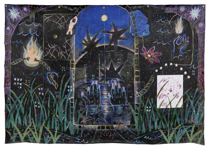 Phoenix S. Brown Breaks Down Her Mystical Painting