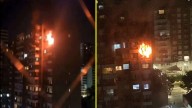 Incendio fuerza evacuación de más de 200 personas desde edificio en Santiago