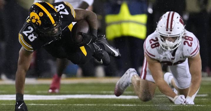 Iowa’s struggling ground game runs into dominant Wisconsin rush defense in Battle for the Heartland Trophy