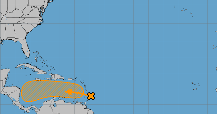 Tropical wave could develop later this week after it moves into the Caribbean