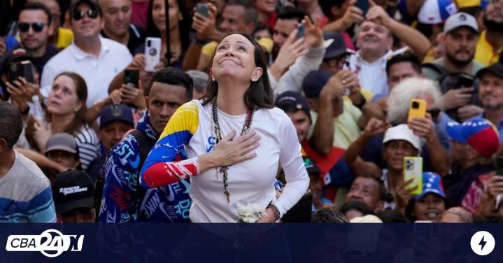Nobel de la Paz para Corina Machado, por "su lucha contra la dictadura" en Venezuela