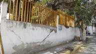 Escuela de Las Huertas sigue en reconstrucción tras verse afectada por falla geológica