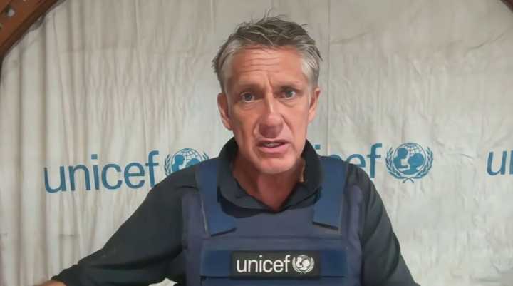 ‘She died in front of us’ – UNICEF on suffering in Gaza hospital