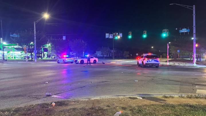 IMPD: Pedestrian critically injured in crash on Indy's near south side