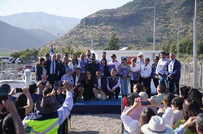 Presidente Boric encabezó en la localidad de Alicahue en Cabildo la puesta en marcha de la aducción del río La Ligua