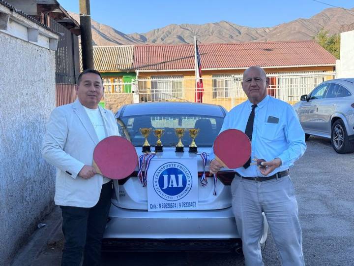 Invitación a Campeonato de Tenis de mesa: COPA JAIME AGUILAR IBARRA TRANSPORTE PRIVADO EJECUTIVO Y TURISMO JAI