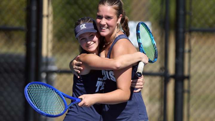 Result of the 2025 RIIL Girls Tennis Doubles Championship Match
