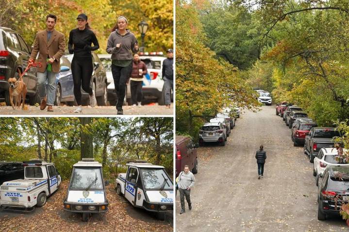 Exclusive | Central Park trail becomes Central parking lot for NYC workers, official cars
