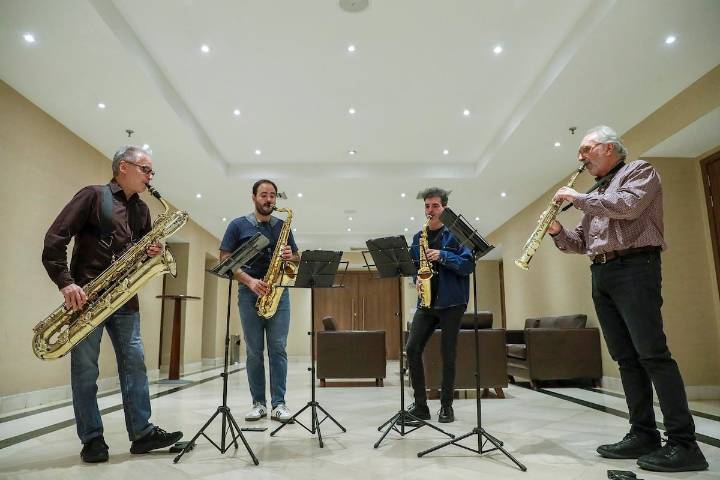 Europa está “vieja” para la música contemporánea, dice el cuarteto de saxofón Sigma Project