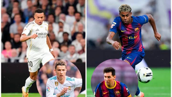 ¿Lamine Yamal revive la vieja guerra de Messi y Cristiano en el Barcelona y el Real Madrid?