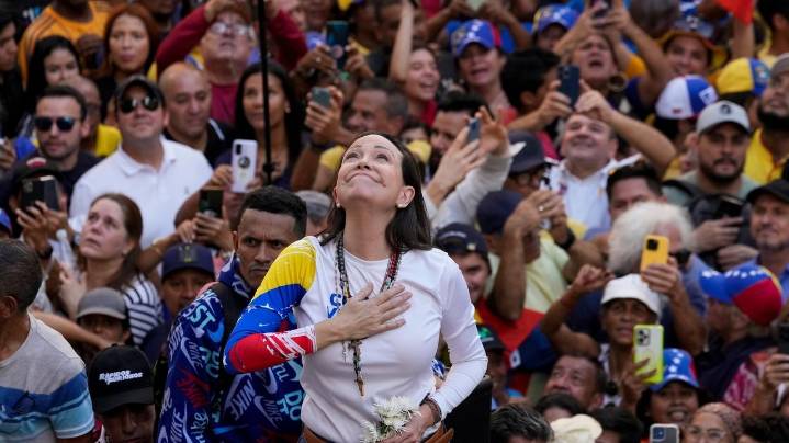 Venezuelan opposition leader María Corina Machado wins the Nobel Peace Prize