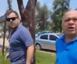 Adorni lo cruzó. Un diputado agredió a un periodista y militantes de La Libertad Avanza en Chaco