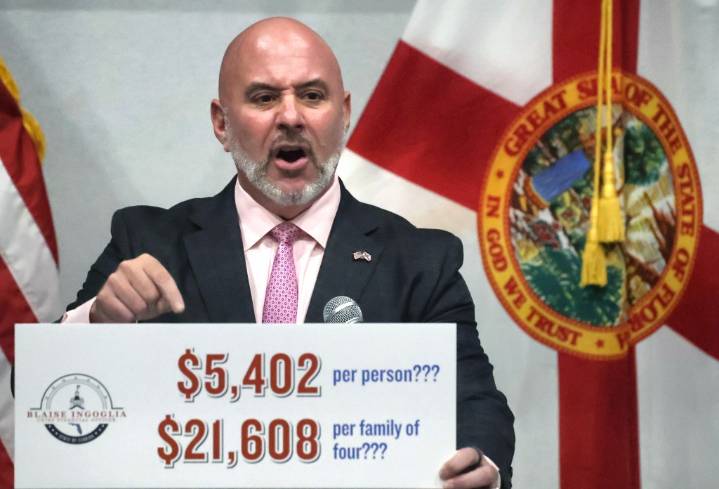Florida CFO Blaise Ingoglia blasts Seminole County spending